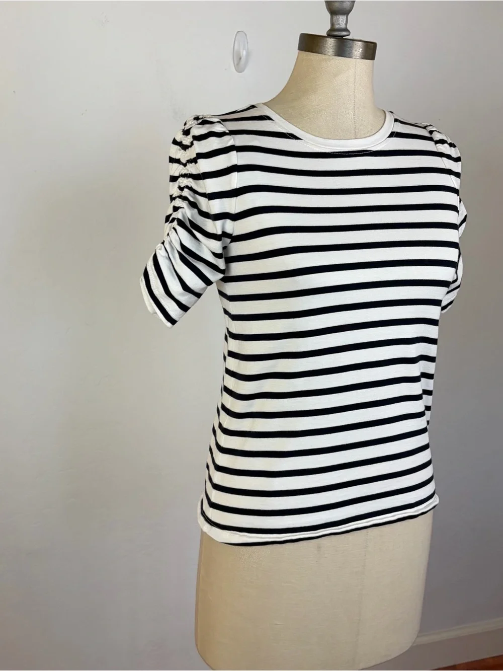 Kate Spade Stripe Scoop Neck Top
